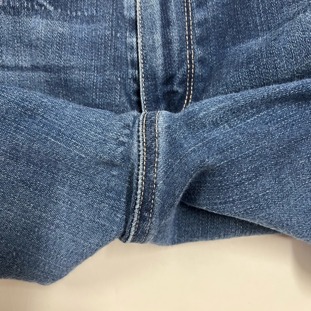 PAIGE Womens Medium Adalyn Wash Verdugo Crop Skinny Stretch Jeans Size 31 - Picture 10 of 10